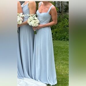 Jenny Yoo Harris Dress Whisper Blue